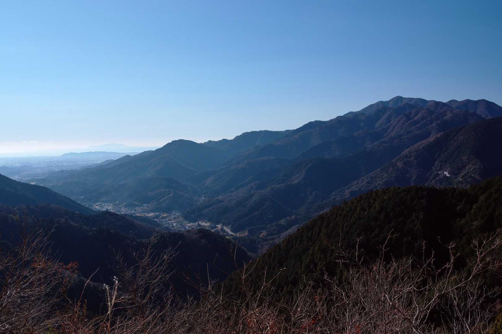高取山-華厳山-経ヶ岳-半原越-革籠石山-仏果山-宮ヶ瀬越 縦走コースの写真