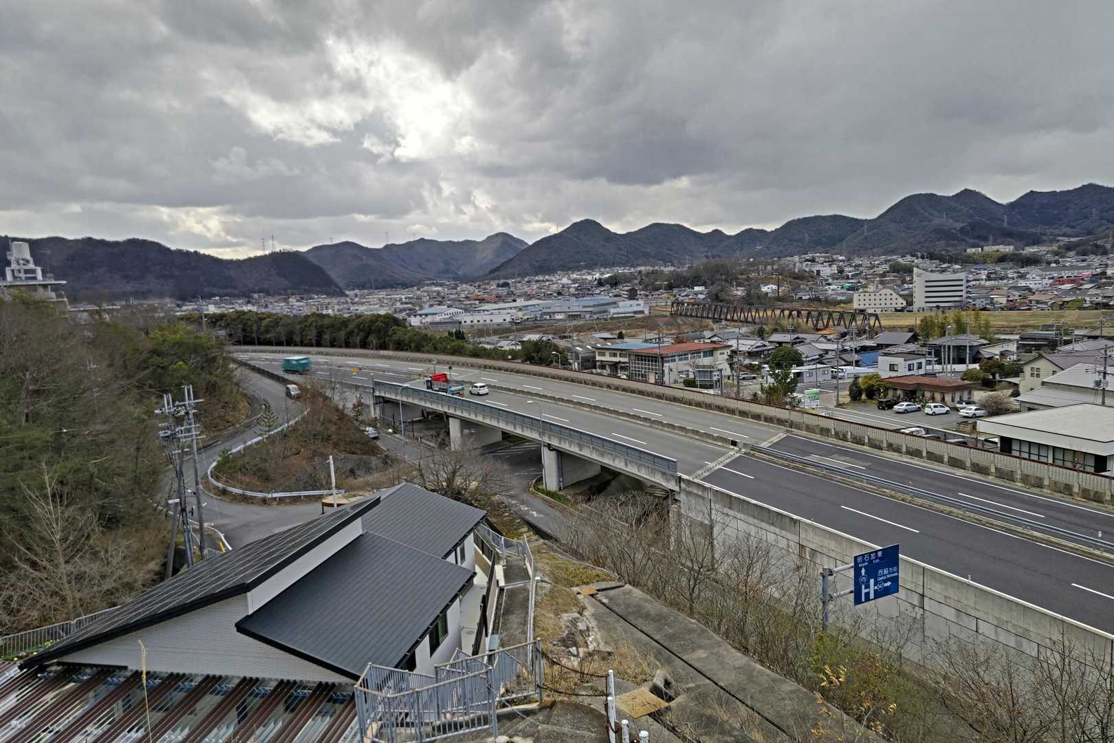 バイパス道路が見えるところまで、無事戻ってきました😊