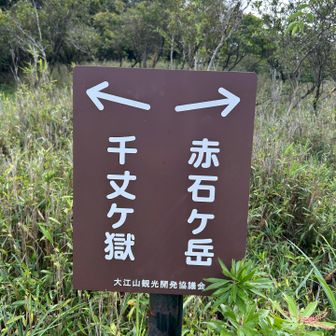 すぐ分岐。まずは赤岩ヶ岳へ。