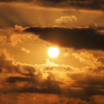                                    眩しくて
                          レンズ越しじゃないと
                            直視できない🫣☀️

                        それでも 見ていたくなる
                                   朝の光✨

　　　　　　    やさしい光を浴びると
　　　　　　    心までふっと軽くなる

                               朝の光を浴びて
                           幸せホルモン急上昇↗️

                           幸せチャージ完了👍💖
