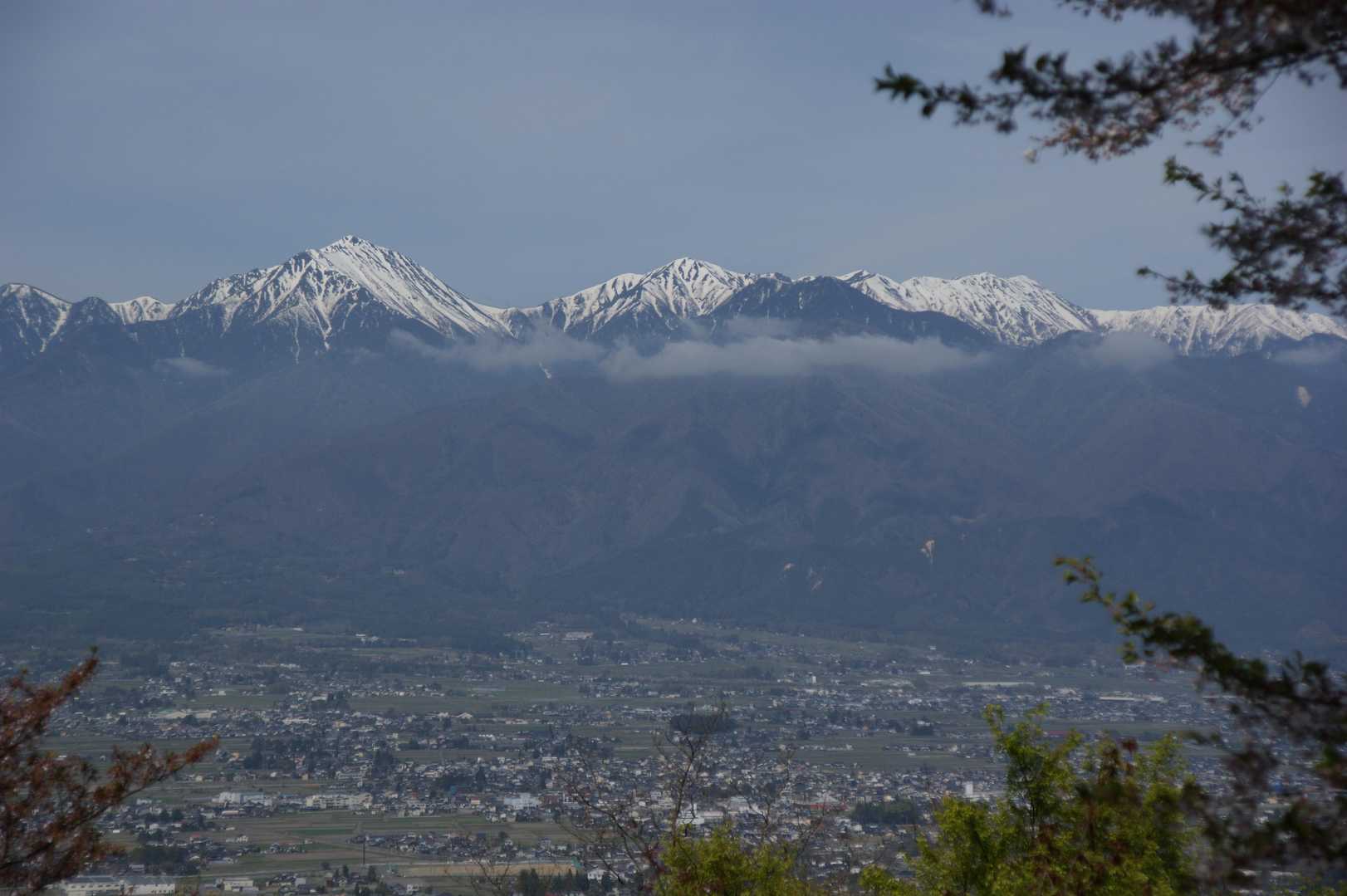 光城山-烏帽子峰-長峰山 縦走コースの写真