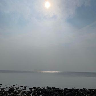 海面がきらきら