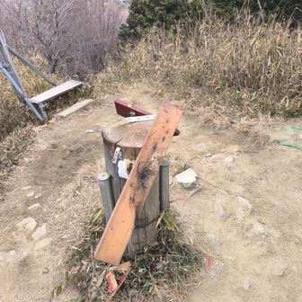 国見山の展望台が壊れている？