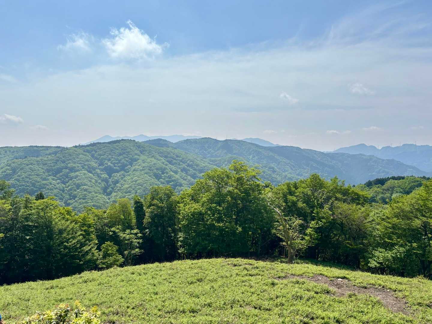 山々が綺麗に見えます⛰️✨✨
ここで、休憩しました