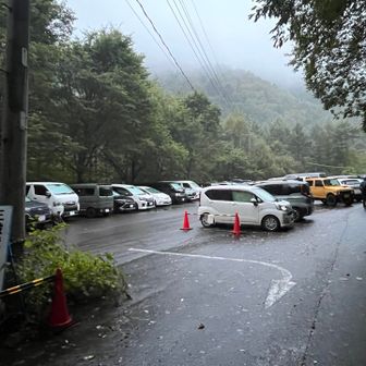 第一駐車場に到着