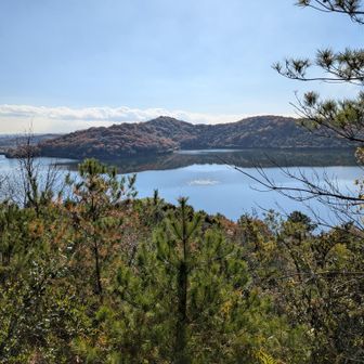 一ツ山奥からの平荘湖🤩