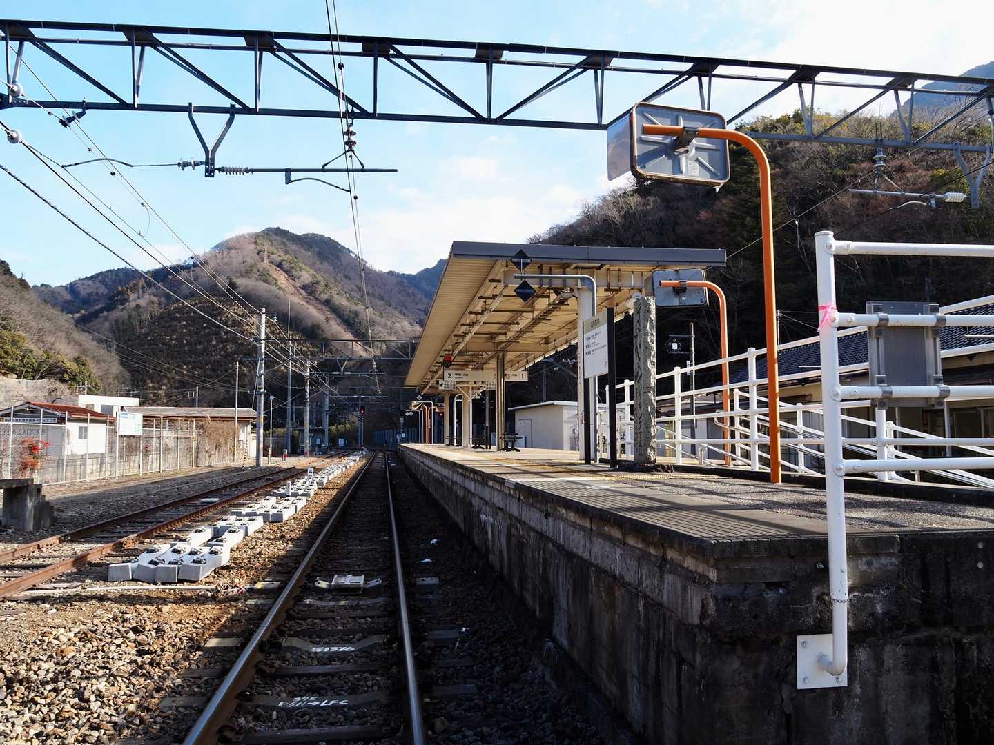駅に到着