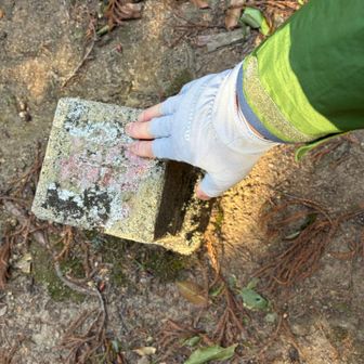 三角点タッチ。