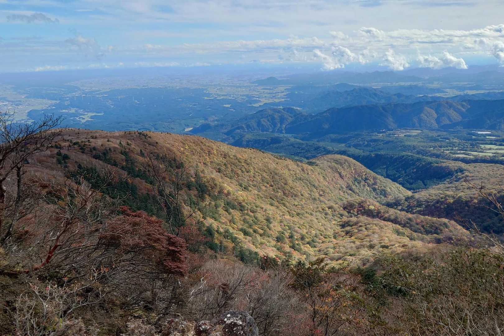 剣ヶ峰 往復コースの写真