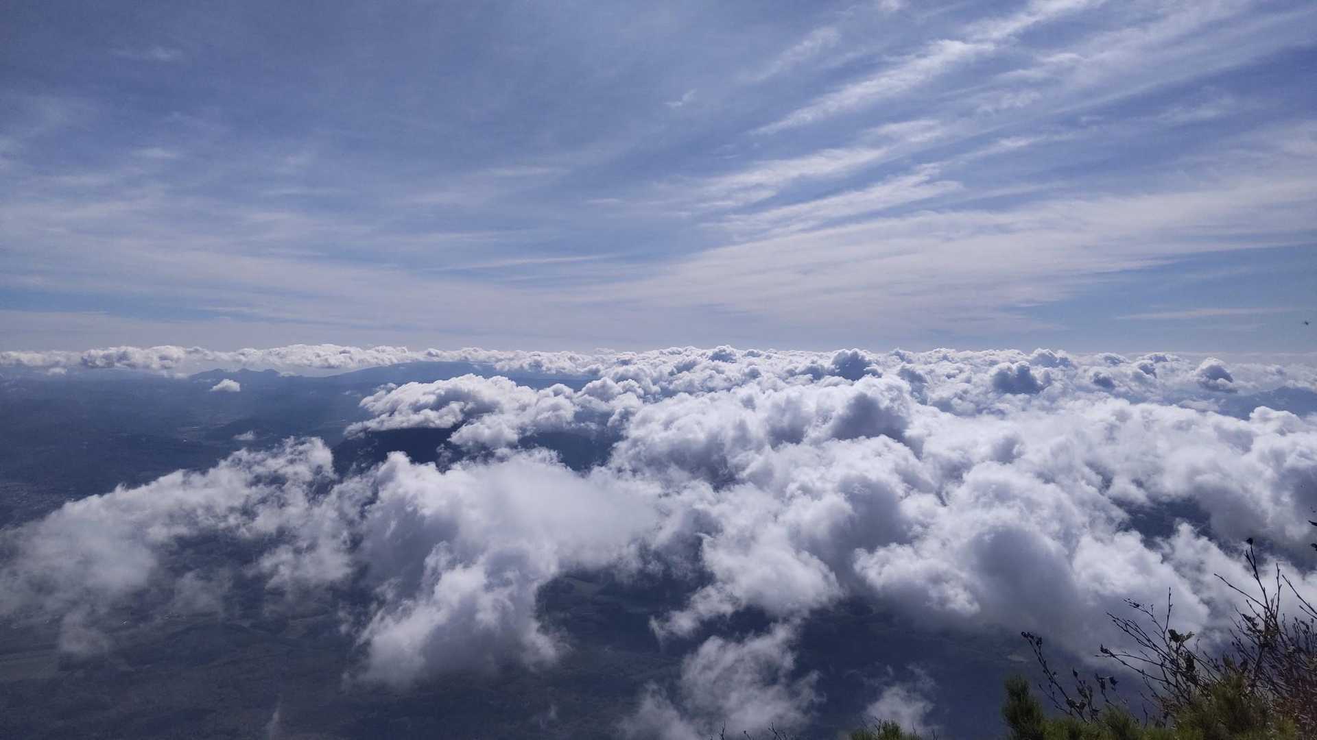 雲の感じがいいねぇ