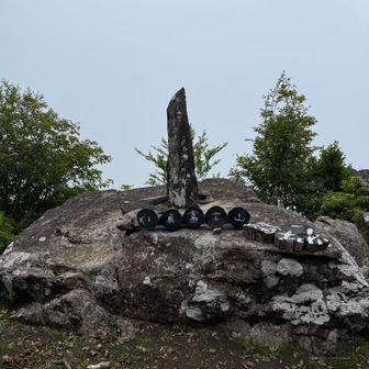 山頂！
真っ白！