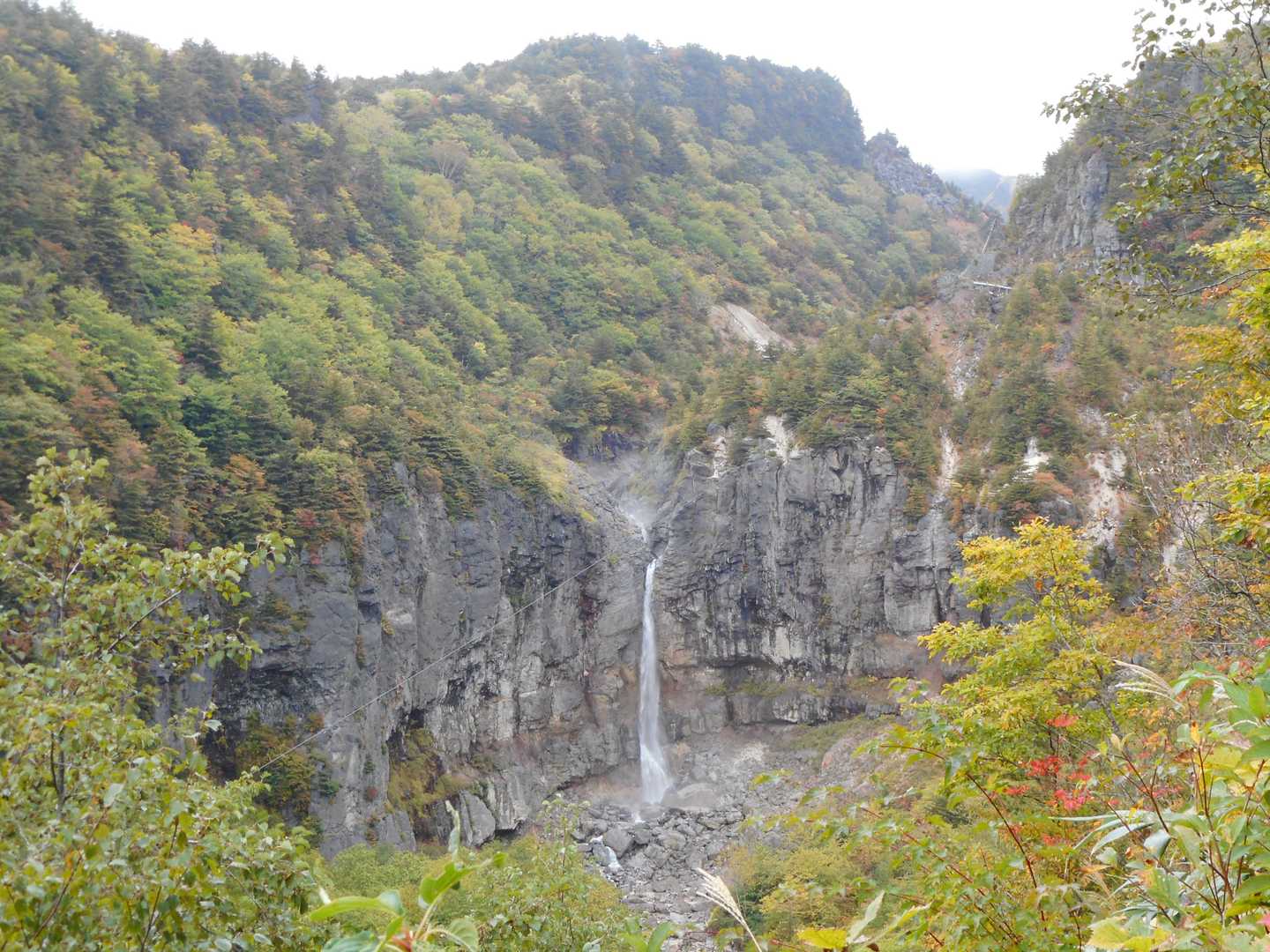 第一展望台から白糸の滝