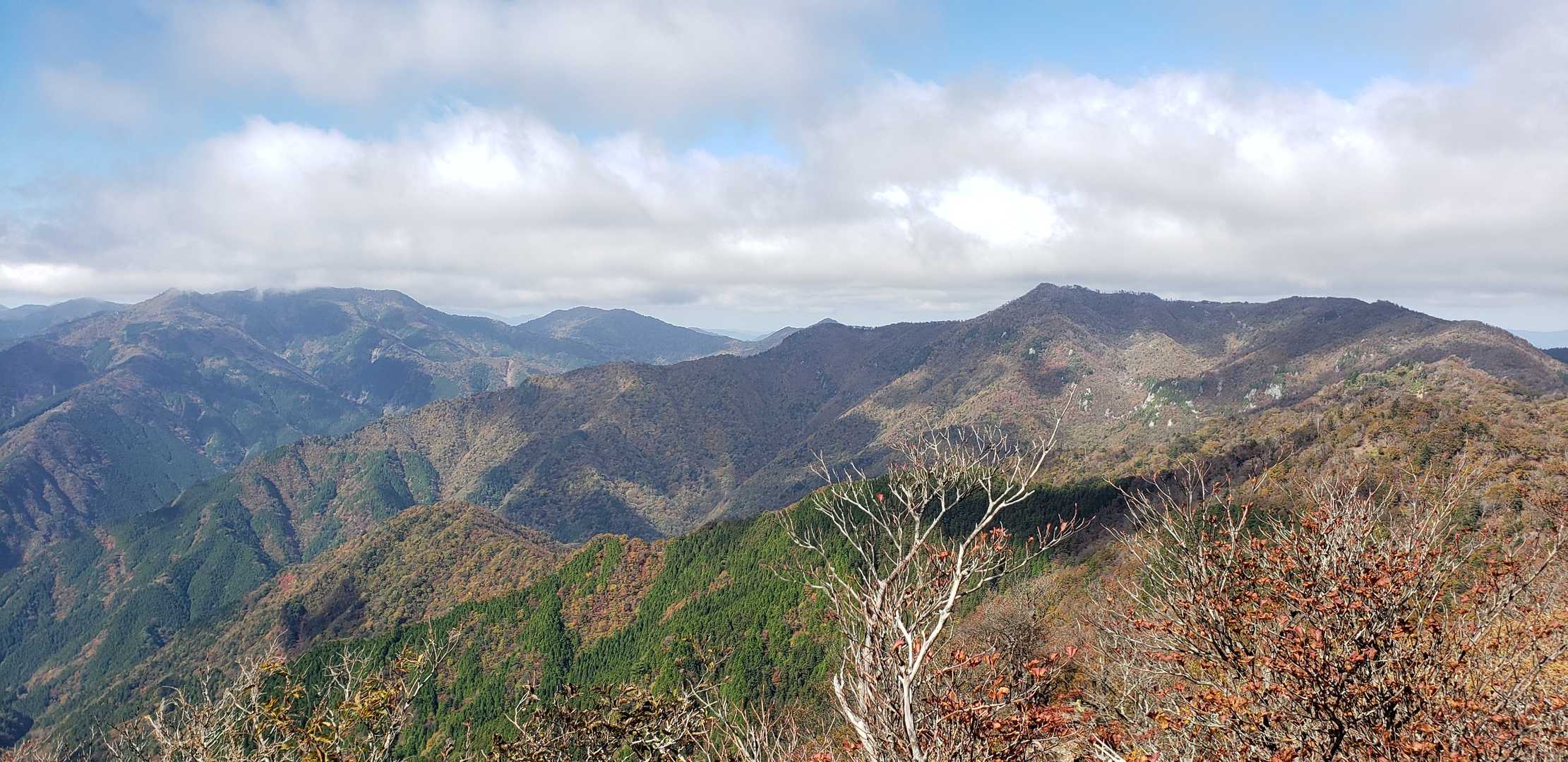 高丸山登山口-三つ尾の峠-高丸山 周回コースの写真