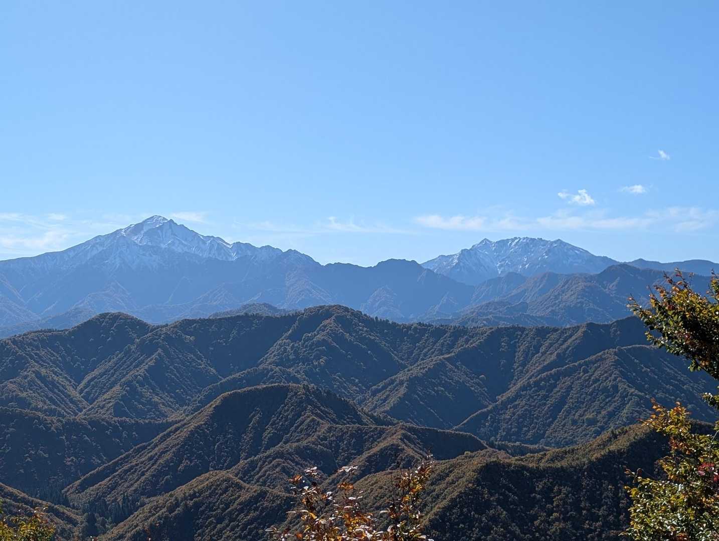 越後三山（中ノ岳除く）