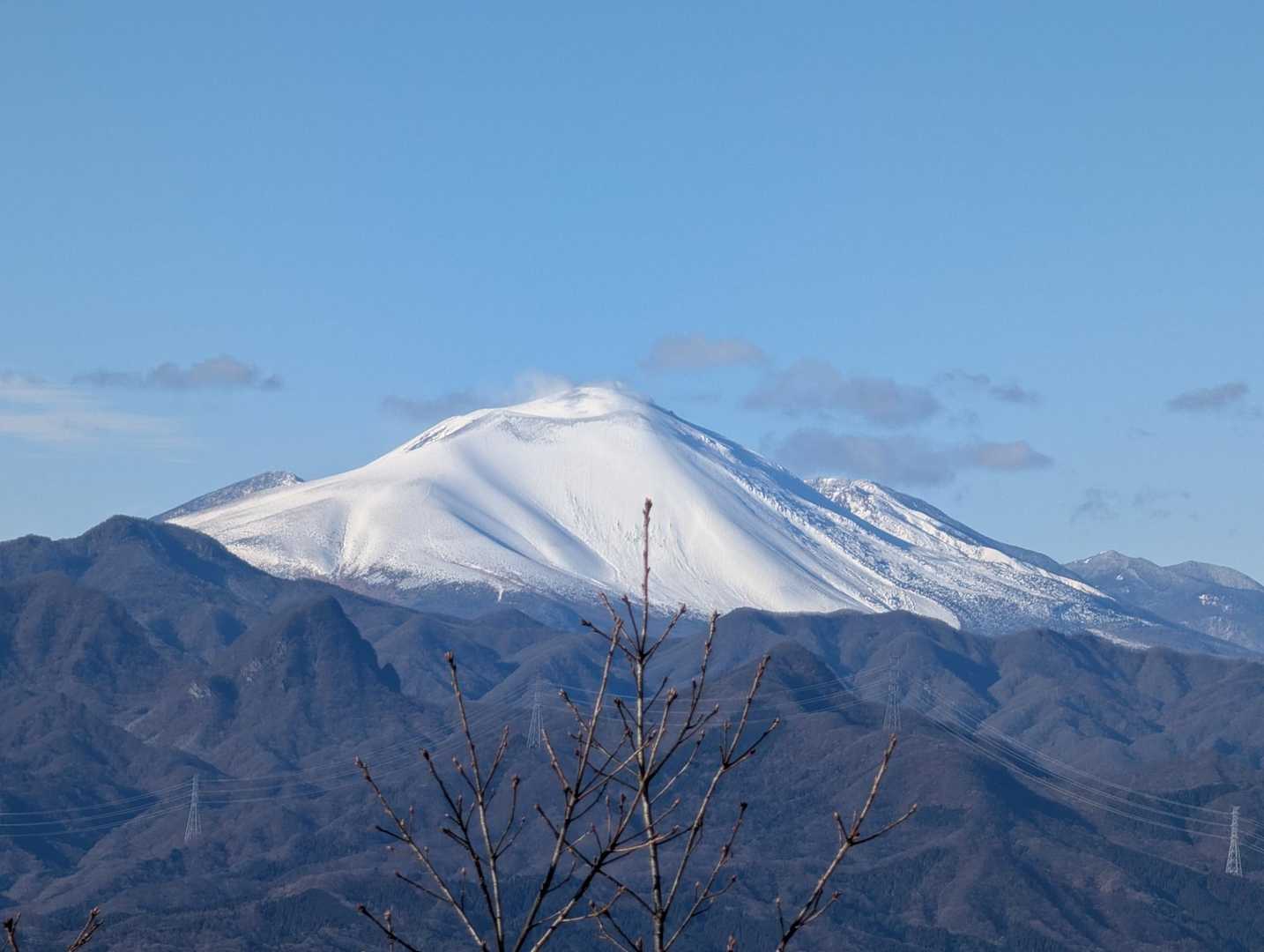 浅間山もキレイに見えました🏔️😆