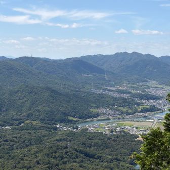 ⛰️音羽山方面✨瀬田川チョ〜令和大橋🌉