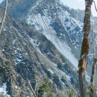 大谷嶺が見えました。
想像以上です🤔