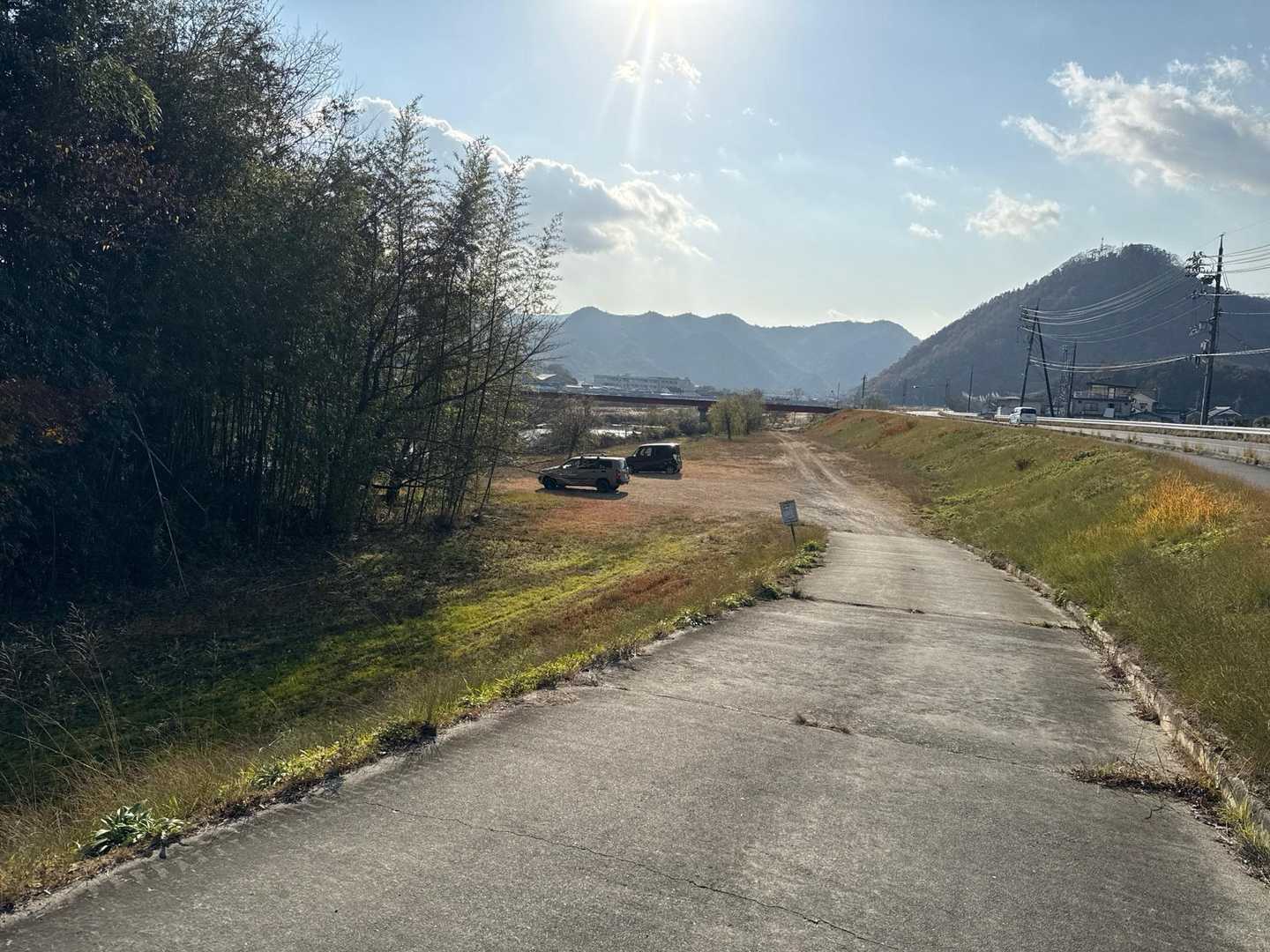 無事に駐車場🅿️到着