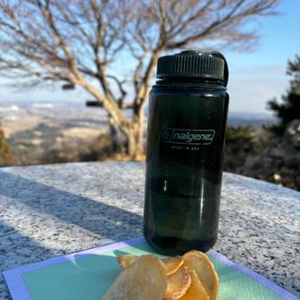 おさつチップと、蕎麦湯😋