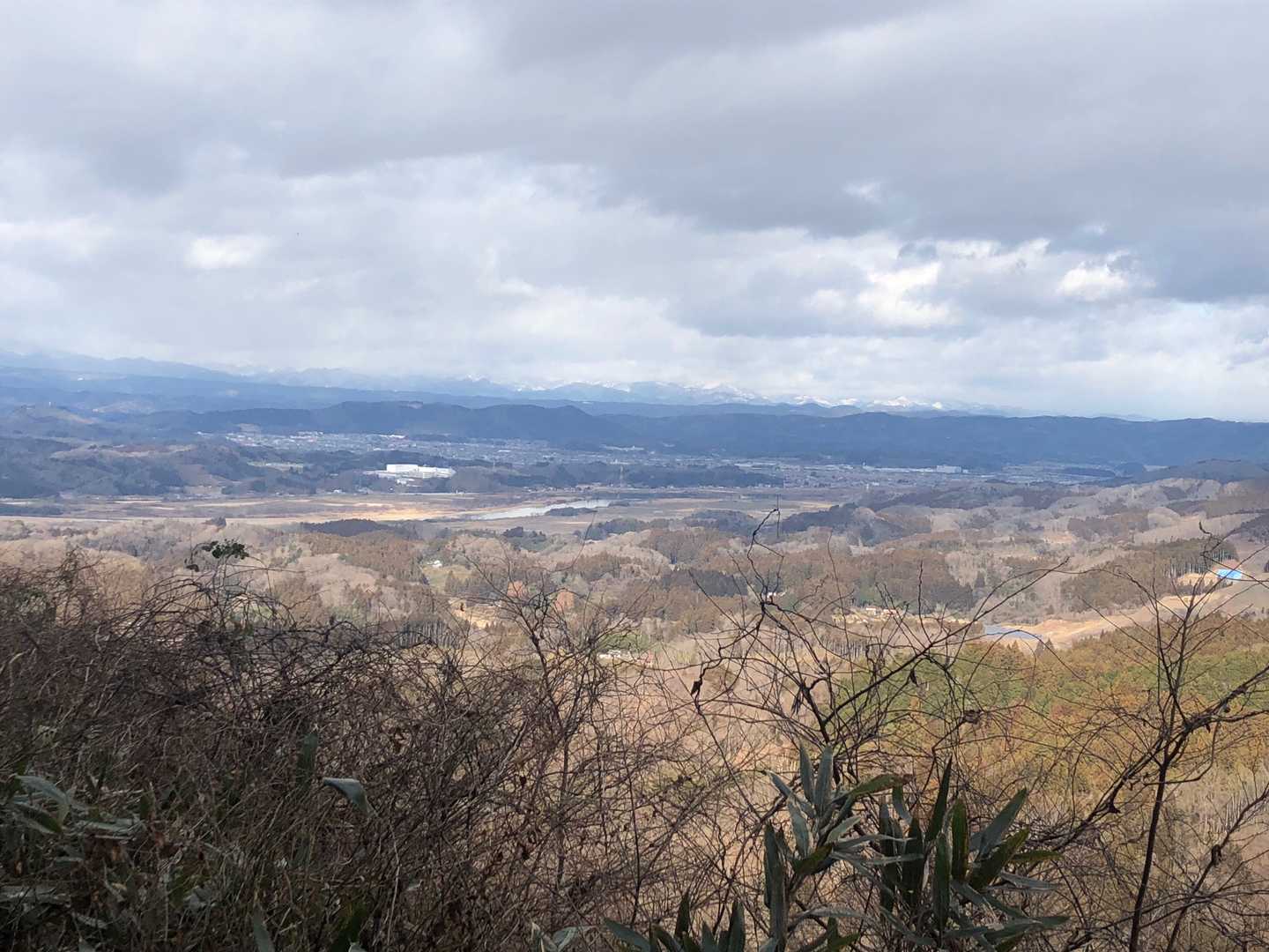 展望良好❗️黒森山から太白山、泉ヶ岳方面