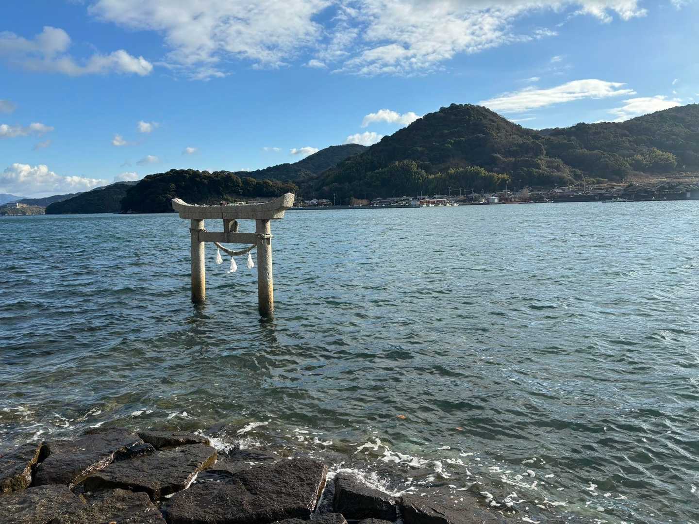一旦、鳥居を見に行きました⛩