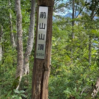 そして前山山頂へ🙌