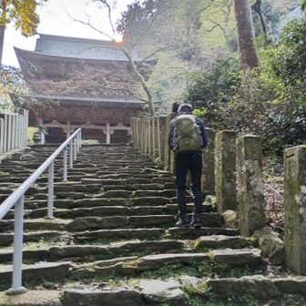 もう少しで楼門だ！