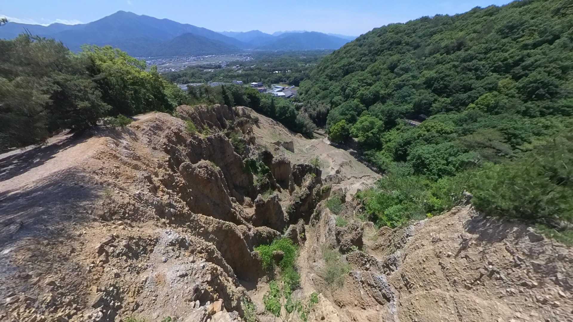千帽子山-波濤嶽 往復コースの写真