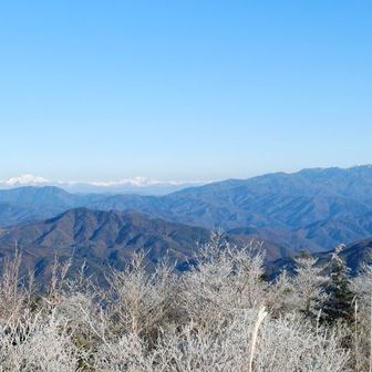 展望所ワイド
馬の背では大川入山に隠れていた御嶽山も見える