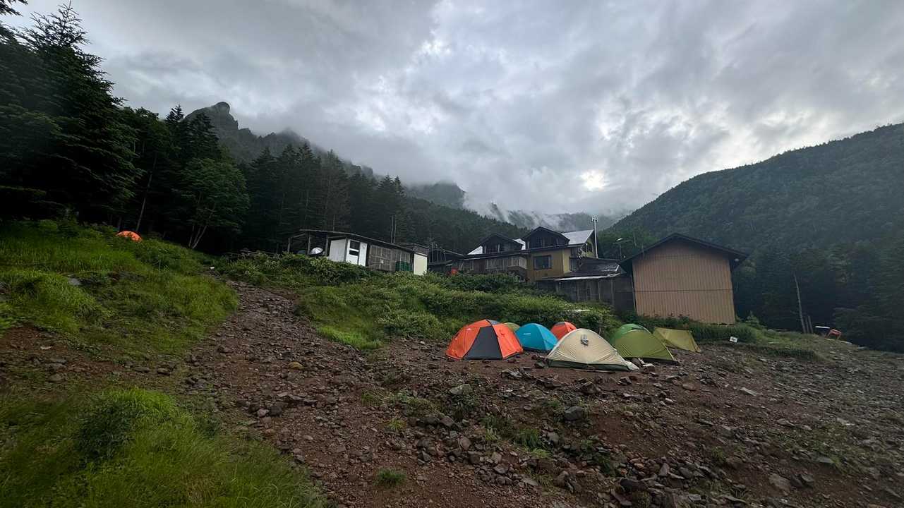 八ヶ岳（赤岳、中岳）縦走 の写真 21