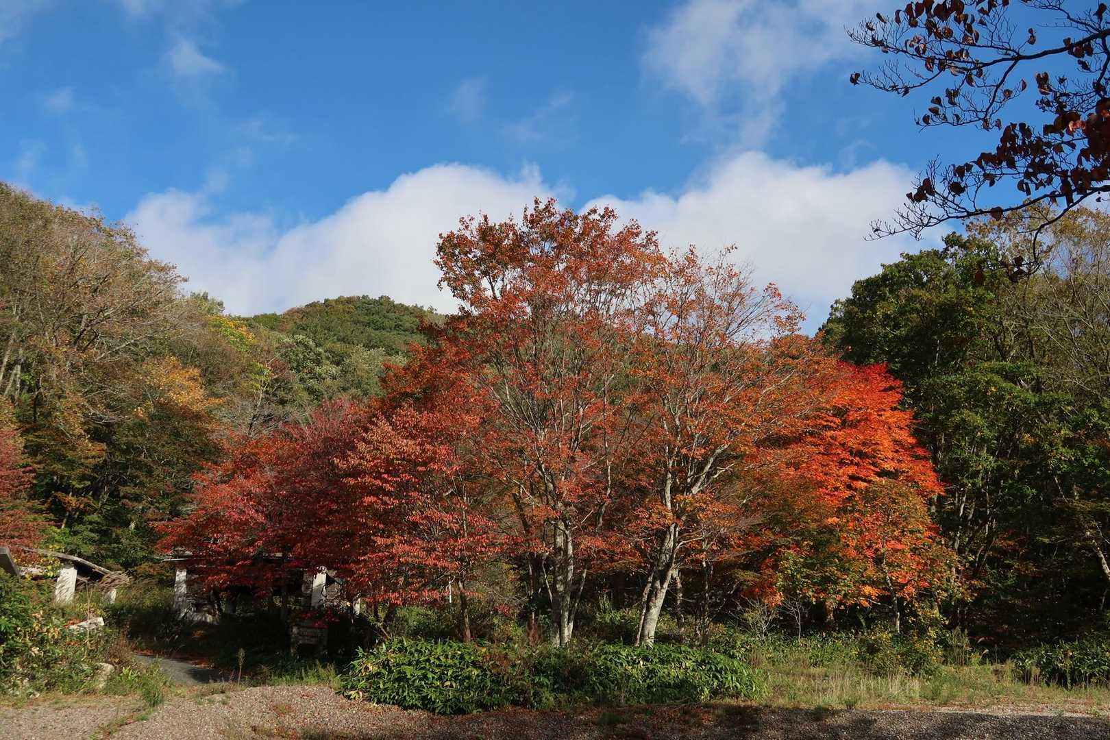 まだこの辺りまでは晴れてましたが