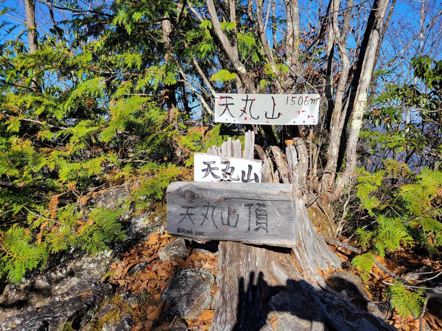 山頂到着！