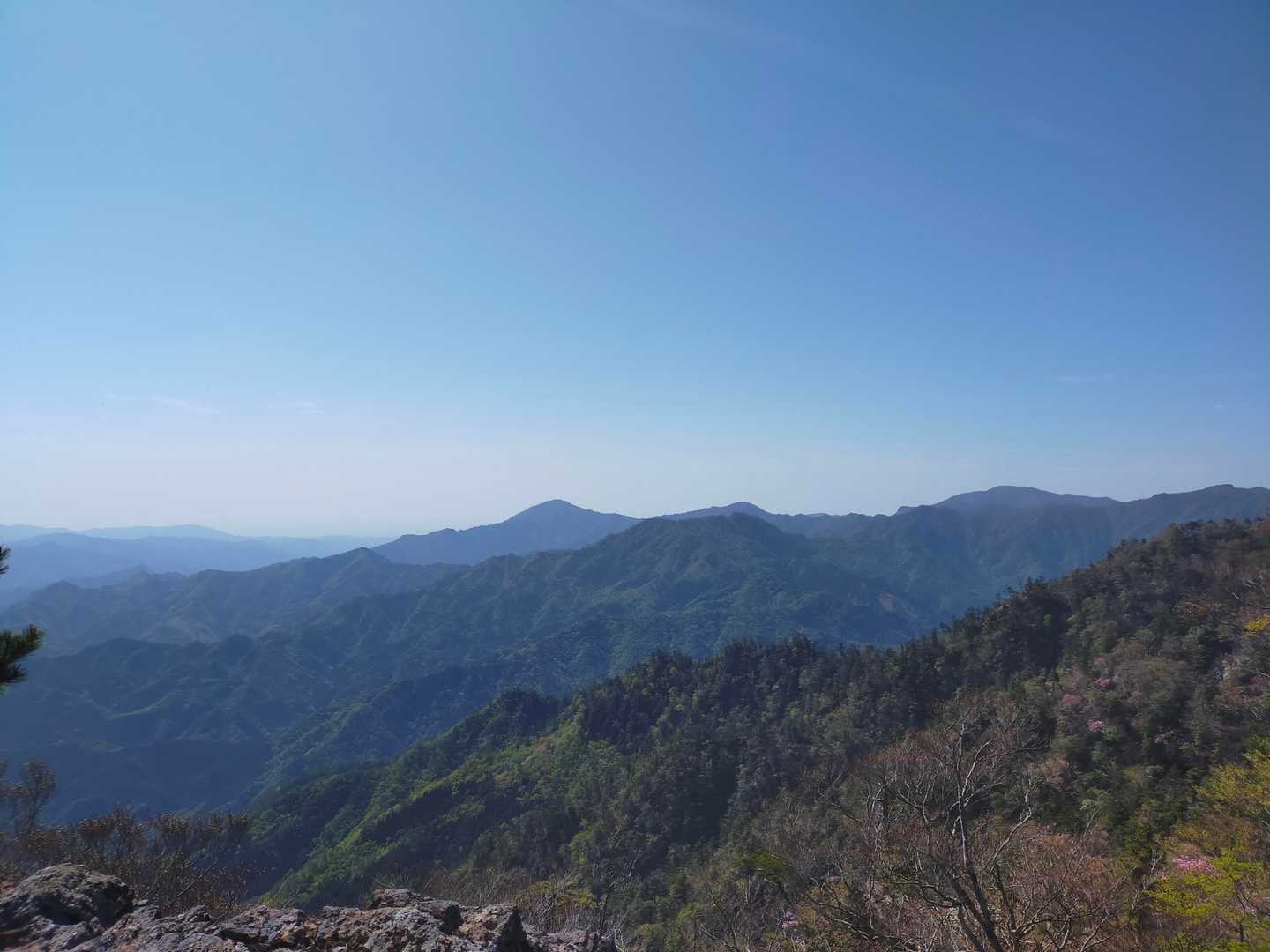傾山 往復コースの写真