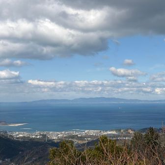 展望台からの眺め、最高👍
対岸は淡路島🏝️