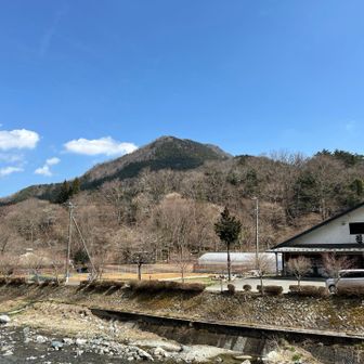 道の駅どうし付近より鳥ノ胸山