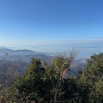 飯盛山からの眺望。
