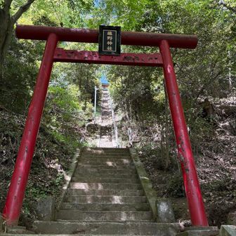 鳥居⛩️の横から出てきてスミマセン
ちょっとここからこの階段はキツイので、、
こちらで🙏