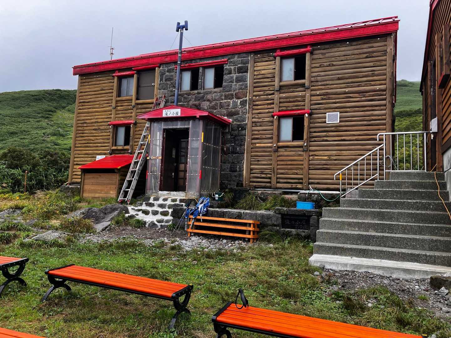 滝ノ小屋登山口-伏拝岳 往復コースの写真