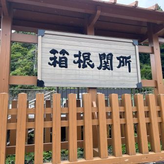 ランシュが壊れるくらいの悪路を越えて、
関所に到着
