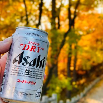 下山まで我慢出来ず🍺😅