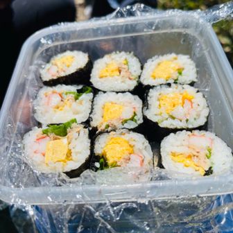 サクラさん、手作りの手巻き寿司✨
美味しかった〜😋
