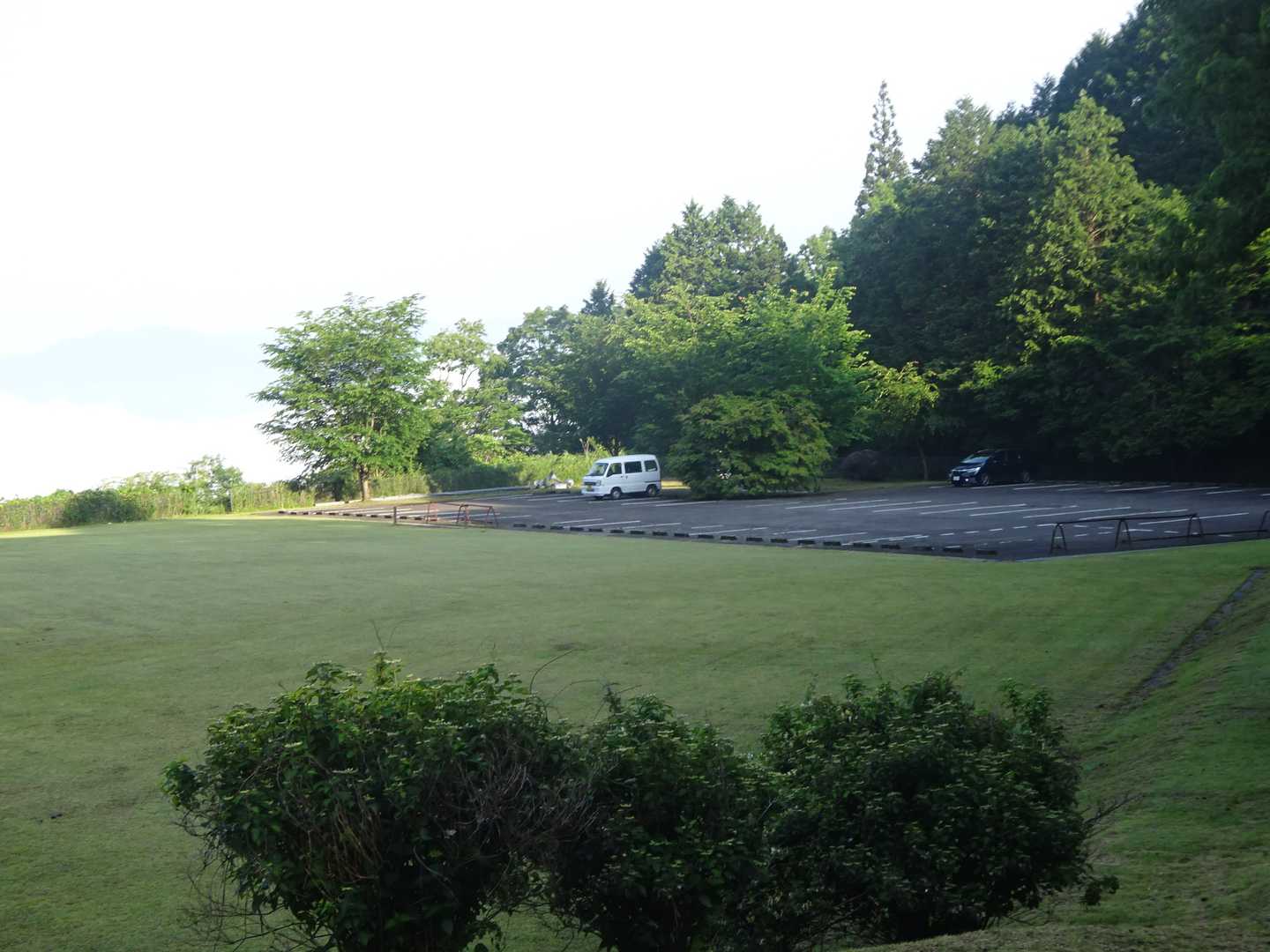 駐車場は２台
