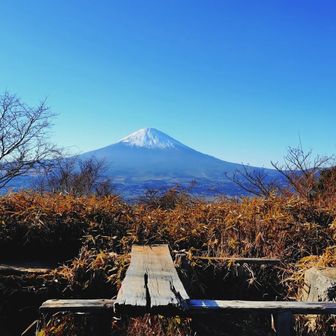 丸鉢山に着きました🙌
富士山も🤩