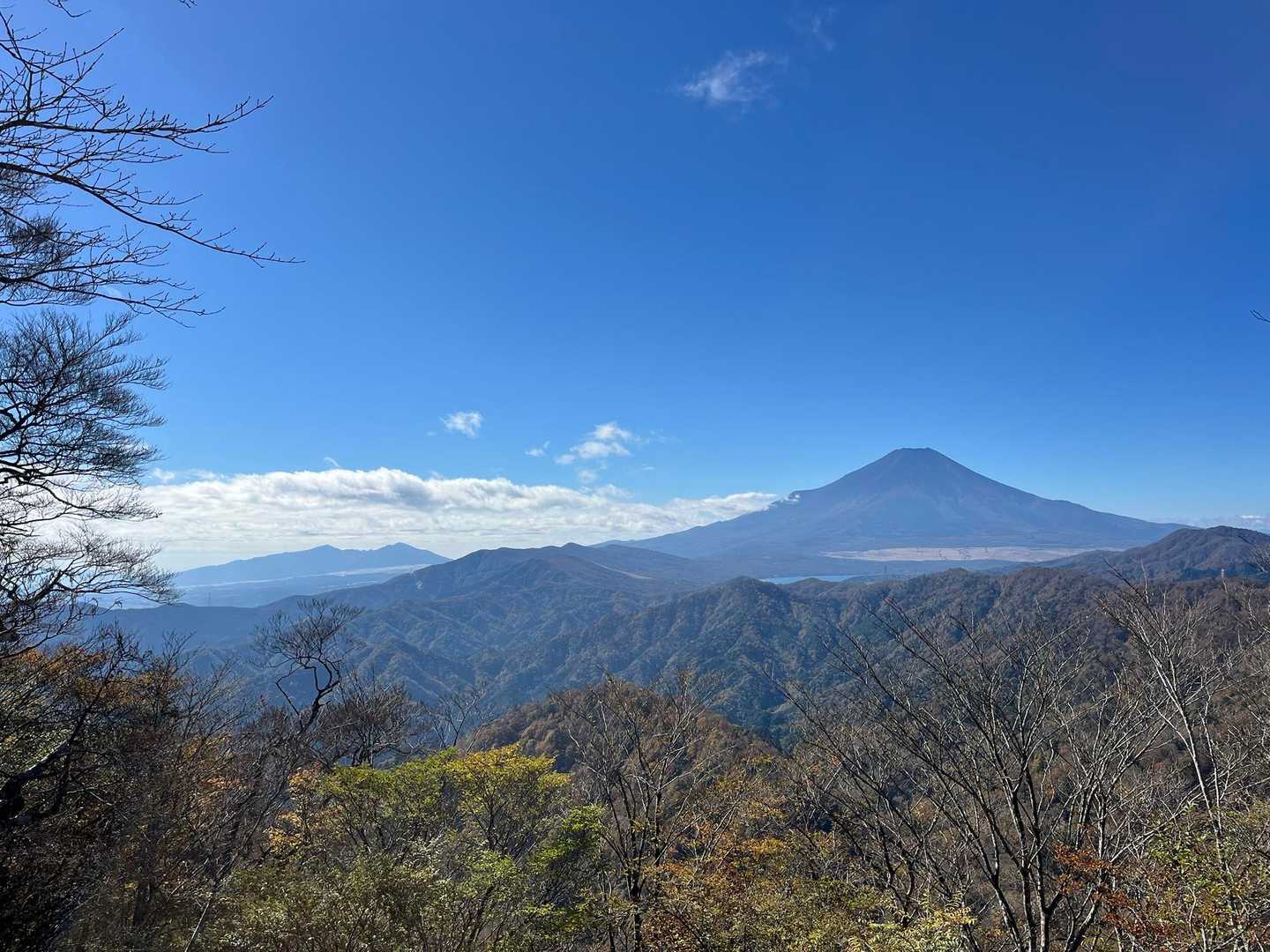富士山と愛鷹山塊