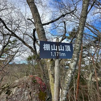 棚山⛰️山頂