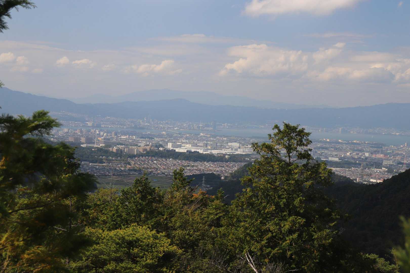 近江大橋方面