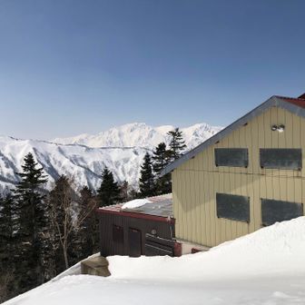 冷池山荘の様子