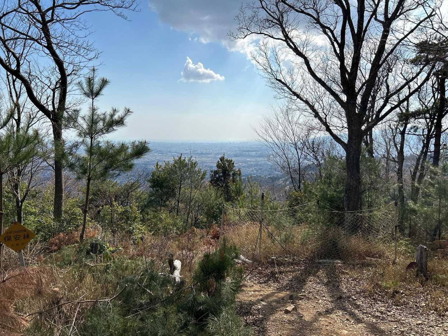 六個山 往復コースの写真