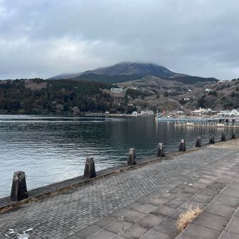 逆さ富士が見える駐車場らしいが、今日は見えるはずもなく・・・