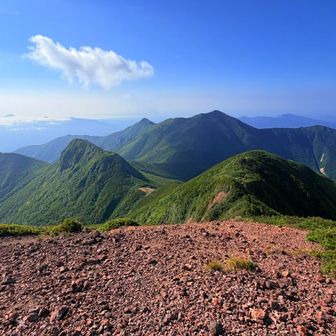 南斜里岳方面